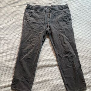 James Perse Women’s Standard Mixed Media Jogger Size 3 Charcoal Gray